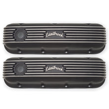 Load image into Gallery viewer, Edelbrock 41853 Classic Series Valve Cover for Chevy Big-Block V8 1965 &amp; Later for Select Chevrolet Bel Air, Chevrolet Biscayne, Chevrolet Blazer, Chevrolet Brookwood, Chevrolet C10, Chevrolet C10 Pickup, Chevrolet C10 Suburban, Chevrolet C20, Chevrolet