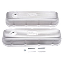 Load image into Gallery viewer, Edelbrock 41859 Classic Series Valve Cover for Chevy Big-Block V8 1965 &amp; Later for Select Chevrolet Bel Air, Chevrolet Biscayne, Chevrolet Blazer, Chevrolet Brookwood, Chevrolet C10, Chevrolet C10 Pickup, Chevrolet C10 Suburban, Chevrolet C20, Chevrolet