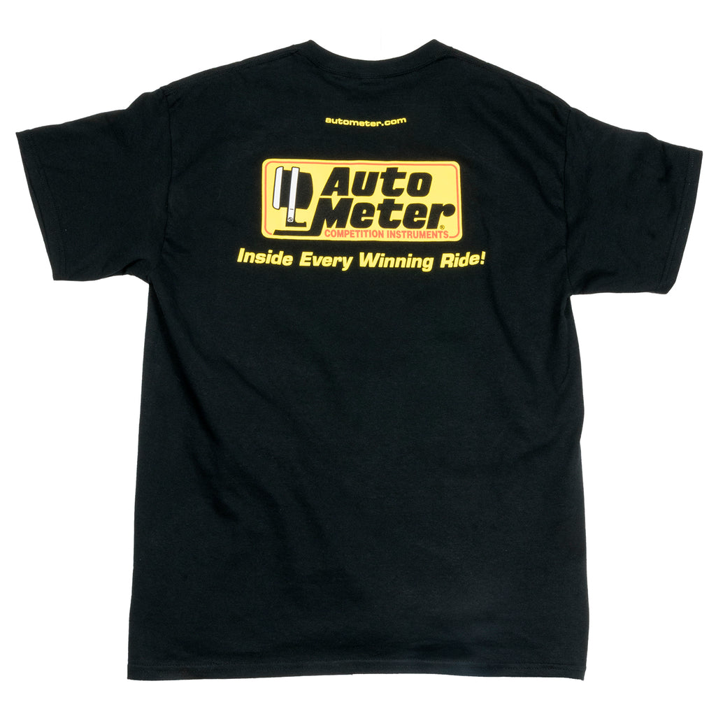 AutoMeter 0422XXL T-SHIRT, ADULT XXLARGE, BLACK, 'COMPETITION INSTRUMENTS'