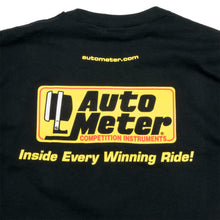 Load image into Gallery viewer, AutoMeter 0422L T-SHIRT, ADULT LARGE, BLACK, 'COMPETITION INSTRUMENTS'