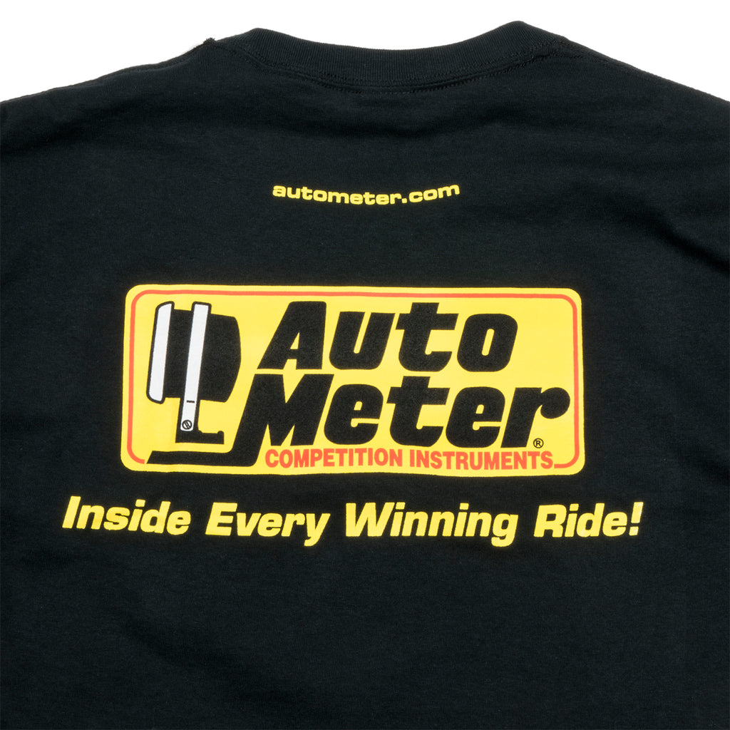 AutoMeter 0422XXL T-SHIRT, ADULT XXLARGE, BLACK, 'COMPETITION INSTRUMENTS'