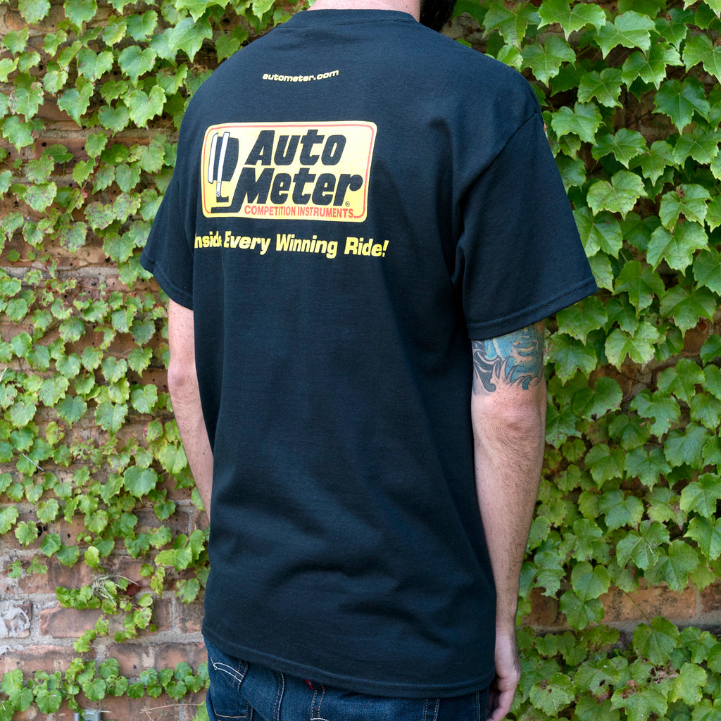 AutoMeter 0422XXXL T-SHIRT, ADULT XXXLARGE, BLACK, 'COMPETITION INSTRUMENTS'