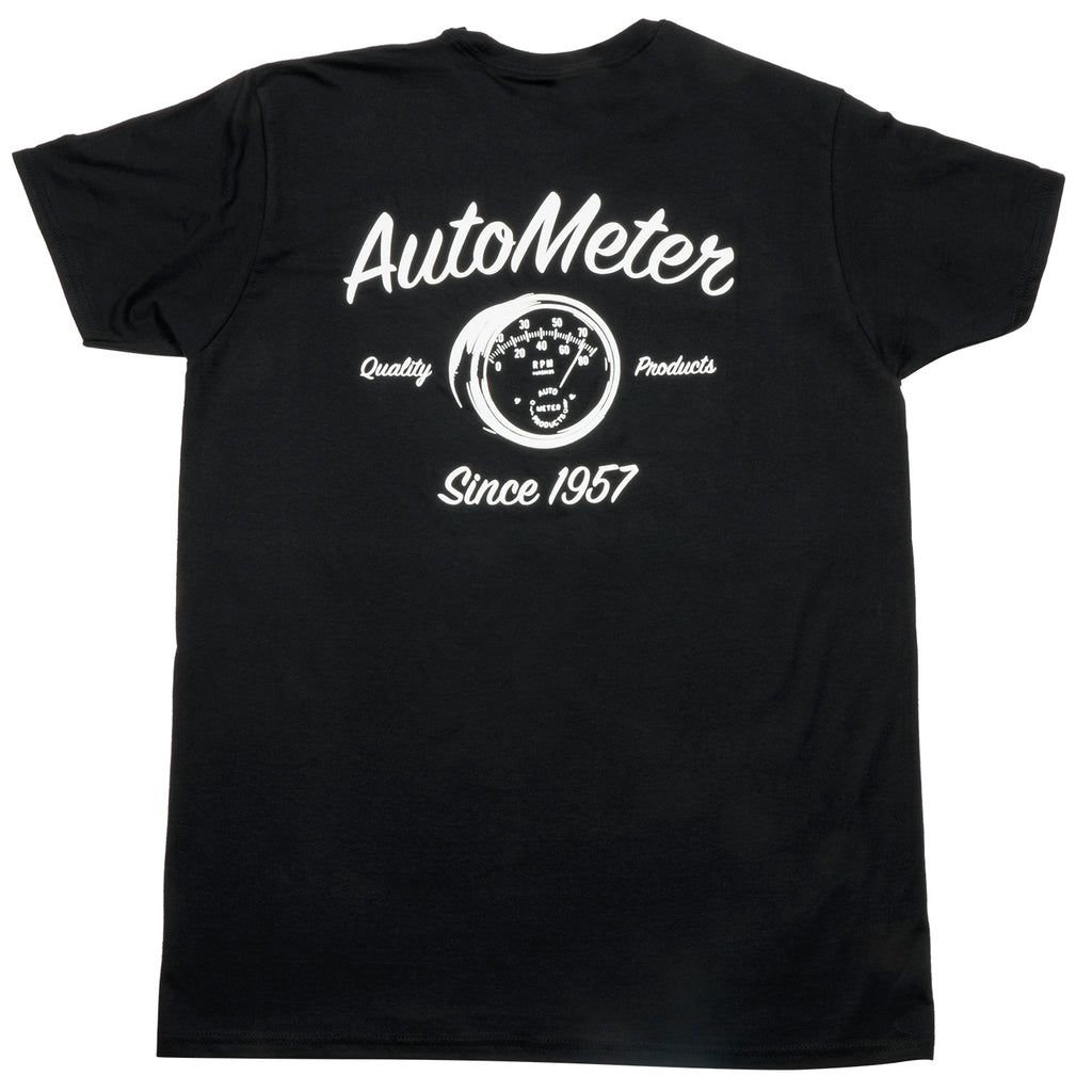 AutoMeter 0423XL T-SHIRT, ADULT XLARGE, BLACK, 'VINTAGE'