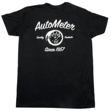 Load image into Gallery viewer, AutoMeter 0423L T-SHIRT, ADULT LARGE, BLACK, 'VINTAGE'