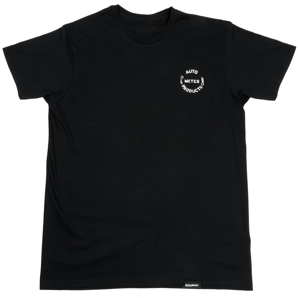 AutoMeter 0423M T-SHIRT, ADULT MEDIUM, BLACK, 'VINTAGE'