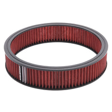 Load image into Gallery viewer, Edelbrock 43666 Pro-Flo 14" Round Air Cleaner Element Only (Red)