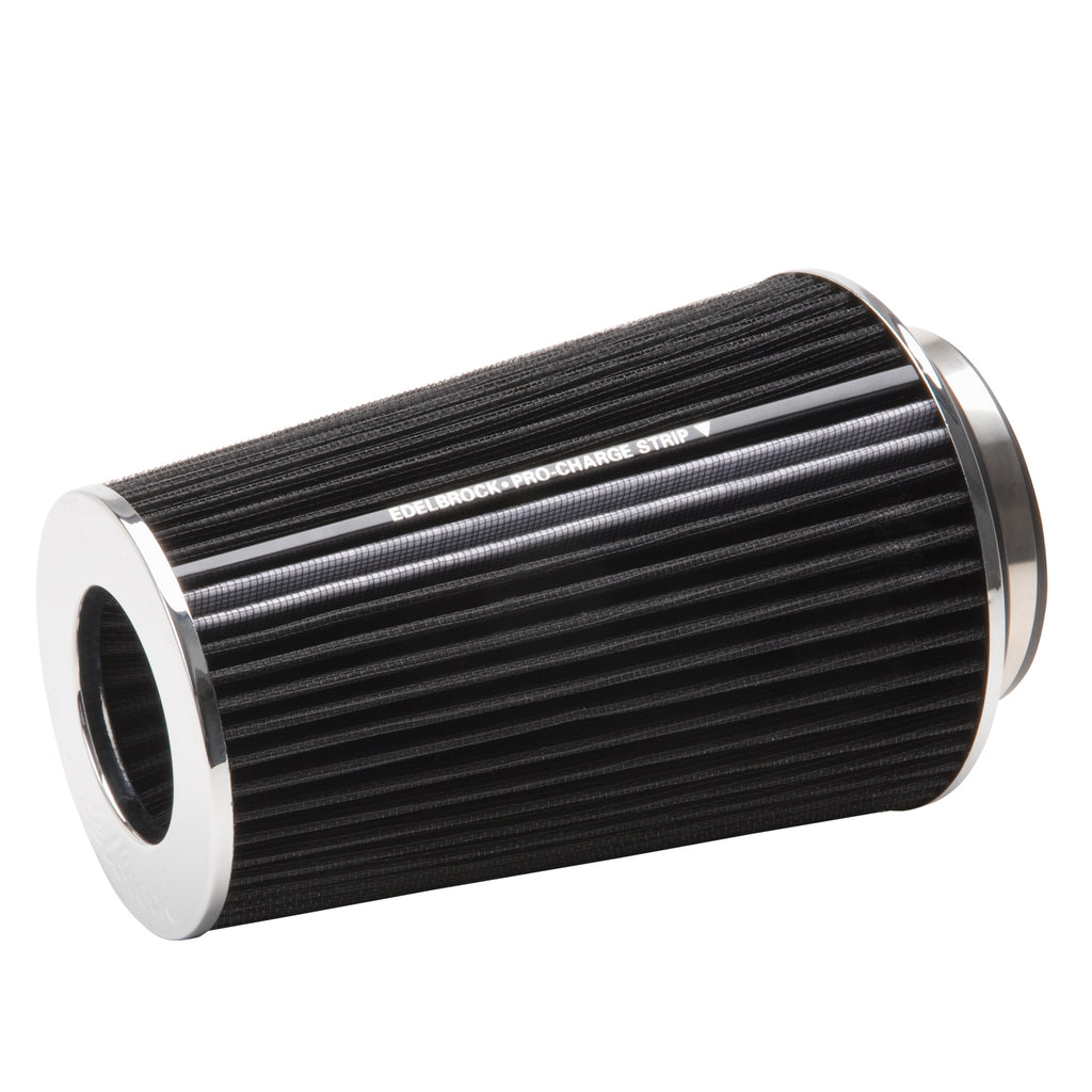Edelbrock 43690 Pro-FloÂ® Universal Black Tall Conical Air Filter with 3", 3.5", and 4" Inlet