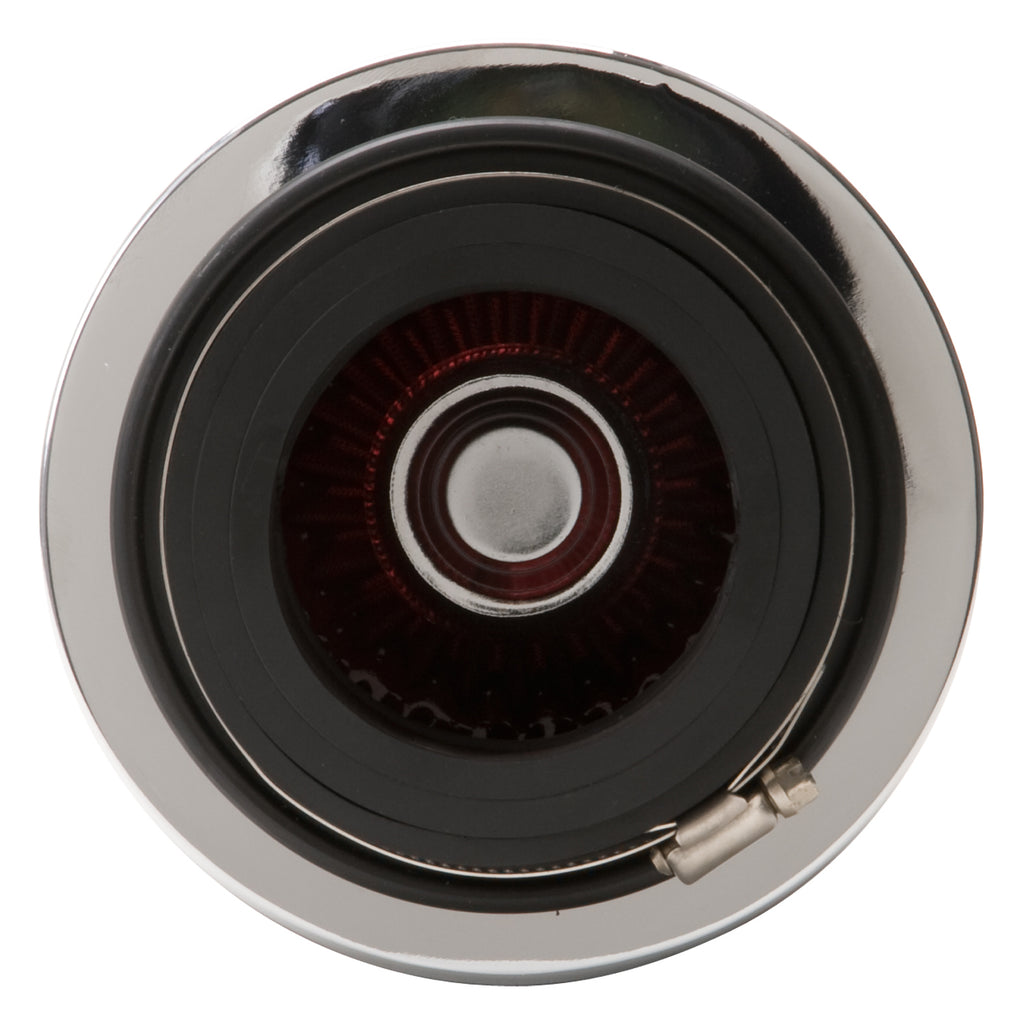 Edelbrock 43691 Pro-FloÂ® Universal Red Tall Conical Air Filter with 3", 3.5", and 4" Inlet