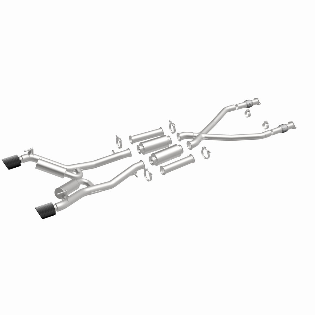 MagnaFlow Exhaust Products 19593 xMOD Series Carbon Fiber Tips Cat-Back System for Select Nissan Z