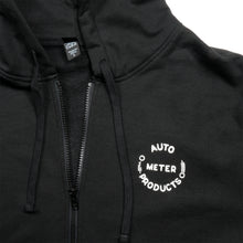 Load image into Gallery viewer, AutoMeter 0448L ZIP HOODIE, ADULT LARGE, BLACK, 'VINTAGE'