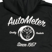 Load image into Gallery viewer, AutoMeter 0448XL ZIP HOODIE, ADULT XLARGE, BLACK, 'VINTAGE'