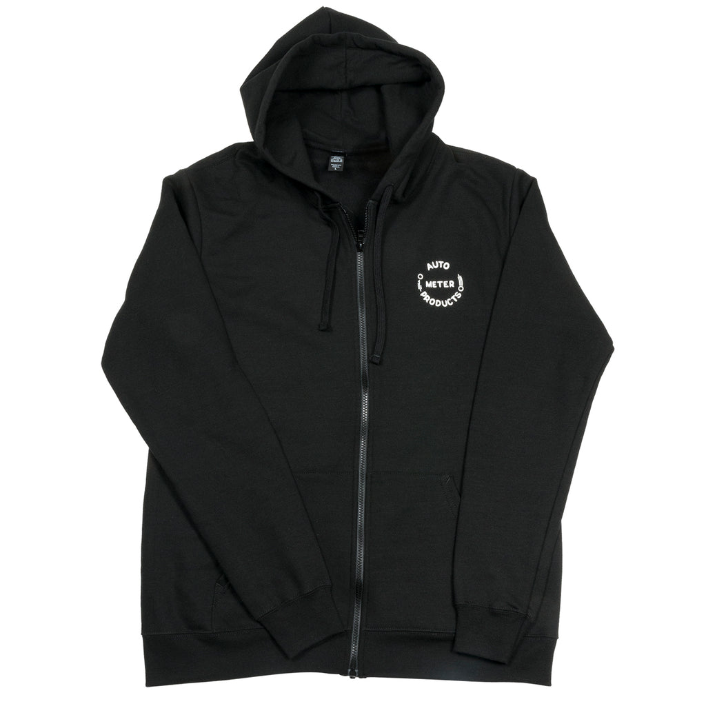 AutoMeter 0448XXXL ZIP HOODIE, ADULT XXXLARGE, BLACK, 'VINTAGE'