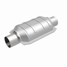 Load image into Gallery viewer, MagnaFlow Exhaust Products 91005 Standard Grade Universal Catalytic Converter for Select Audi V8 Quattro, Buick Regal, Buick Skylark, Chevrolet LLV, Chevrolet S10, Chrysler Cordoba, Chrysler Daytona, Chrysler Imperial, Chrysler LeBaron, Chrysler New