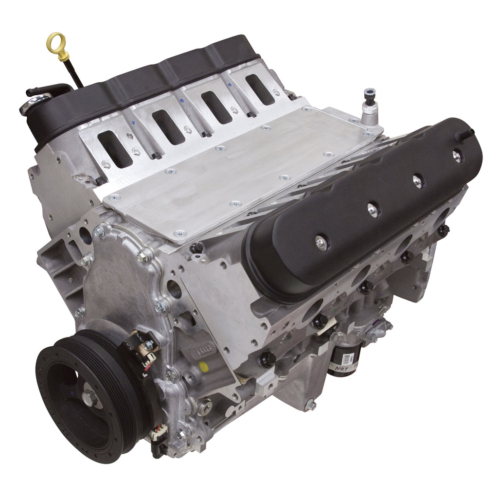 Edelbrock 46720 Long Block #46720 GM LS3 416, GM LSA Head W/Edelbrock Springs, 1-Piece Rear Main