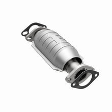 Load image into Gallery viewer, MagnaFlow Exhaust Products 22757 Standard Grade Direct-Fit Catalytic Converter for Select Mazda B2000, Mazda B2200, Mazda B2600, Nissan 200SX, Nissan 210, Nissan 280Z, Nissan 280ZX, Nissan 310, Nissan 510, Nissan 720, Nissan 810, Nissan D21, Nissan