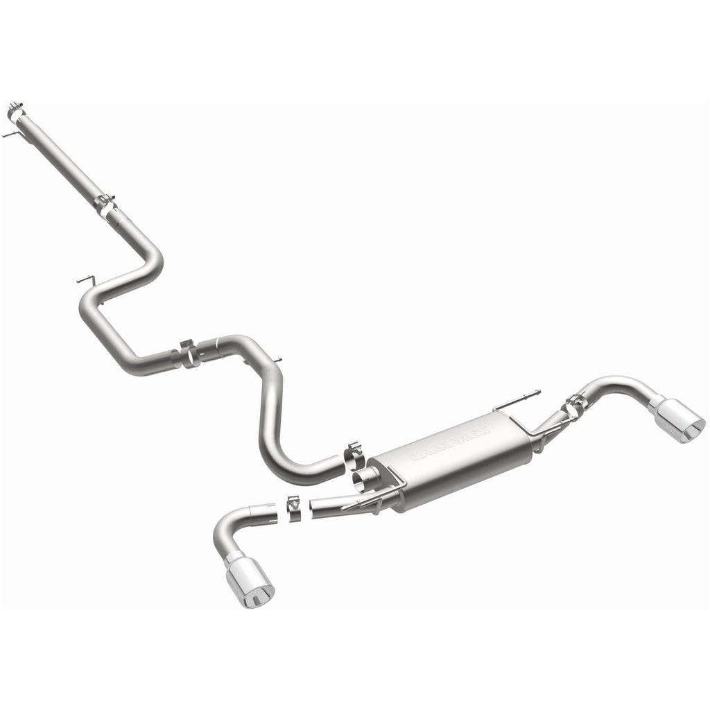 MagnaFlow Exhaust Products 15146 Street Series Polished Cat-Back System for Select Mazda 3