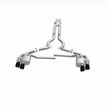 Load image into Gallery viewer, MagnaFlow Exhaust Products 19579 NEO Series Black Chrome Tips Cat-Back System for Select Ford Mustang