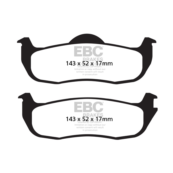 05-06-Infiniti-Qx56-5.6-(Bosch)-Extra-Duty-Rear-Brake-Pads