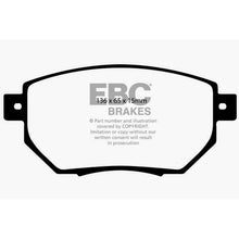 Load image into Gallery viewer, 05-06-Nissan-Altima-3.5-Se-R-Redstuff-Front-Brake-Pads