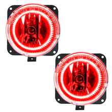 Load image into Gallery viewer, 05-07-Ford-Escape-Pre-Assembled-Led-Halo-Fog-Lights--Red