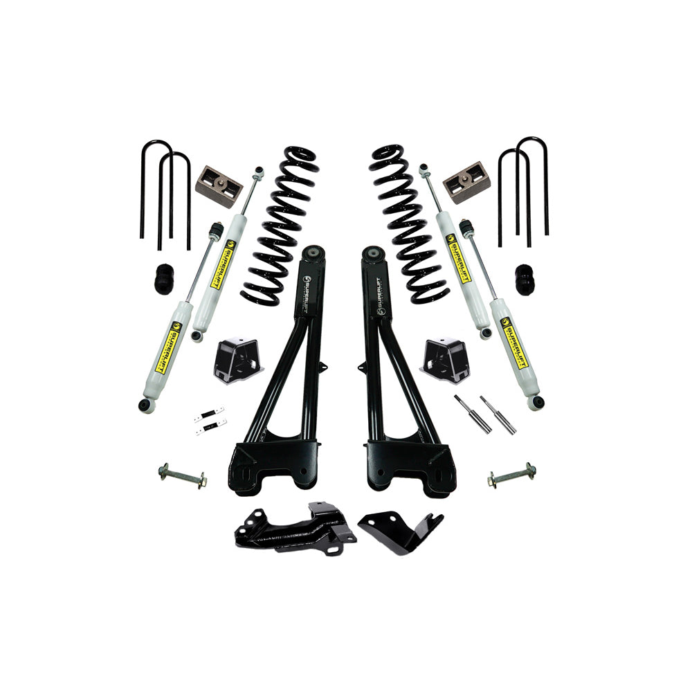 05-07-Ford-F-250F-350-Superduty-4Wd-4In-Lift-Kit-W-Repl-Radius-Arms---Shocks