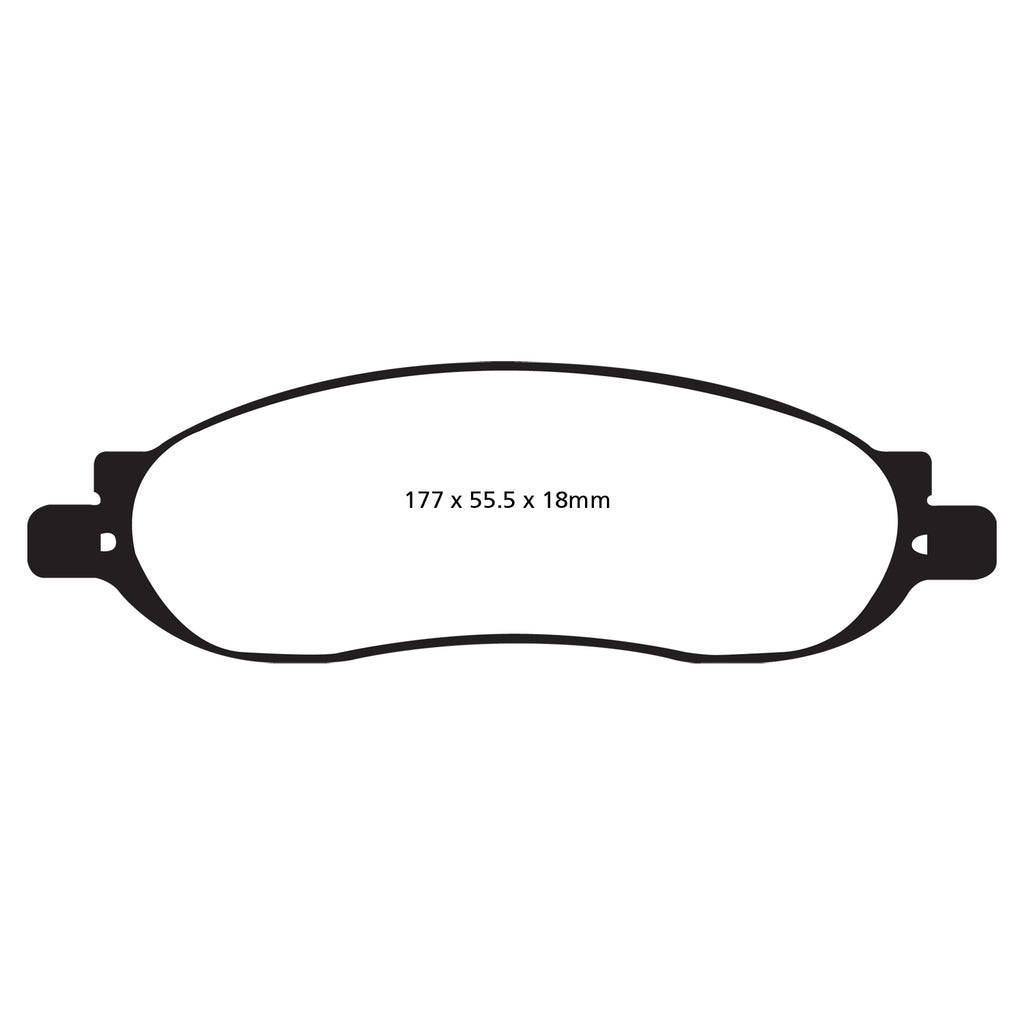 05-07-Ford-F250-(Inc-Super-Duty)-5.4-(2Wd)-Yellowstuff-Rear-Brake-Pads