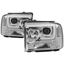 05-07-Ford-F250350450-Sd-Ver-2-Proj-Headlights---Light-Bar-Drl---Black-Pro-Yd-Fs05v2-Lb-C