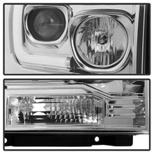 Load image into Gallery viewer, 05-07-Ford-F250350450-Sd-Ver-2-Proj-Headlights---Light-Bar-Drl---Black-Pro-Yd-Fs05v2-Lb-C