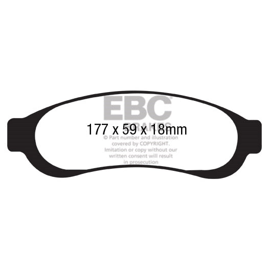 05-07-Ford-F350-(Inc-Super-Duty)-5.4-Drw-2Wd-Yellowstuff-Rear-Brake-Pads