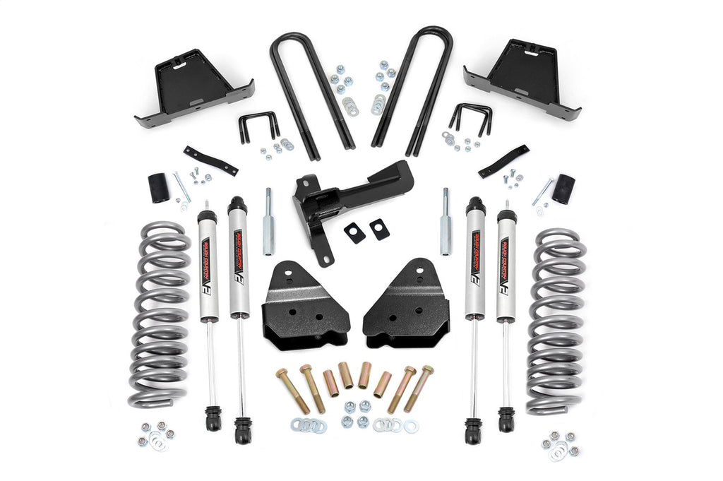 Rough Country 47970 Suspension Lift Kit w/Shocks for Select Ford F-250 Super Duty, Ford F-350 Super Duty