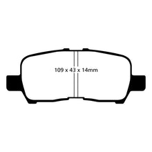Load image into Gallery viewer, 05-09-Buick-Allure-(Canada)-3.6-Yellowstuff-Rear-Brake-Pads