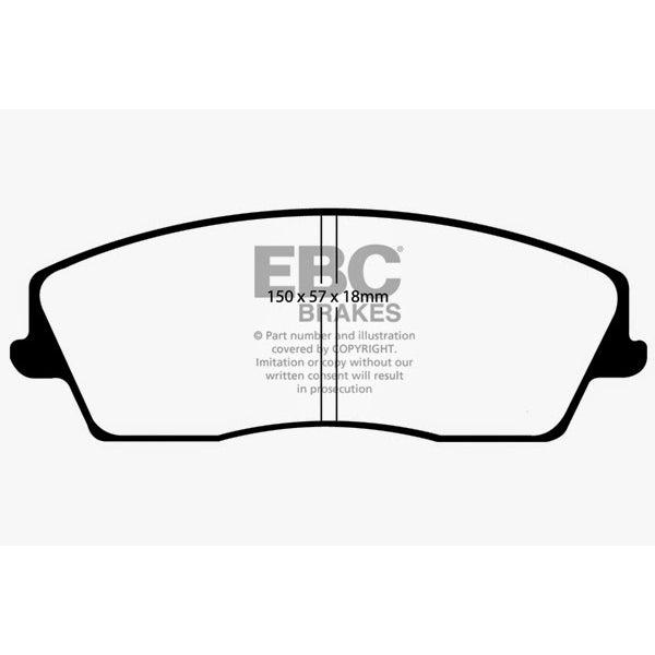 05-09-Chrysler-300-2.7-Greenstuff-Front-Brake-Pads