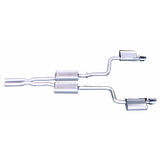 Gibson 617004 Cat-Back Dual Exhaust System; Stainless