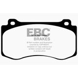 EBC DP51764NDX Bluestuff NDX Full Race Brake Pads