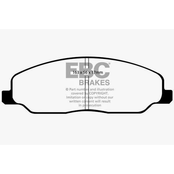 05-10-Ford-Mustang-4.0-Yellowstuff-Front-Brake-Pads