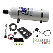 Load image into Gallery viewer, 05-10-Ford-Mustang-4.6L-3-Valve-Nitrous-Plate-Kit-(50-150Hp)-W15Lb-Bottle