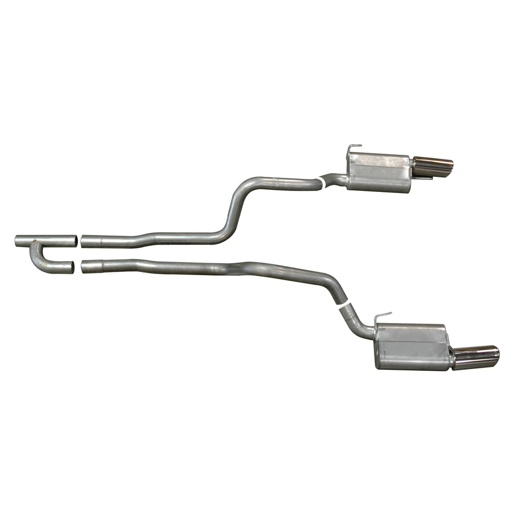 05-10-Ford-Mustang-Base-4.0L-2.5In-Cat-Back-Dual-Exhaust---Aluminized