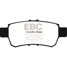 Load image into Gallery viewer, 05-10-Honda-Odyssey-3.5-Greenstuff-Rear-Brake-Pads-(For-11.7In.-Rotors)