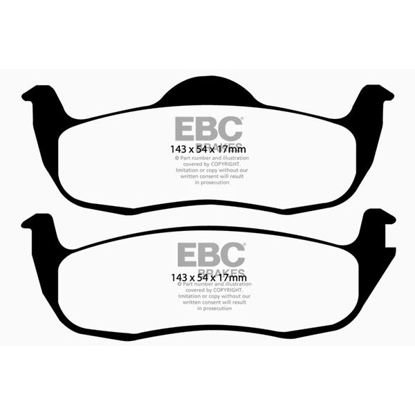 05-10-Jeep-Commander-3.7-Greenstuff-Rear-Brake-Pads