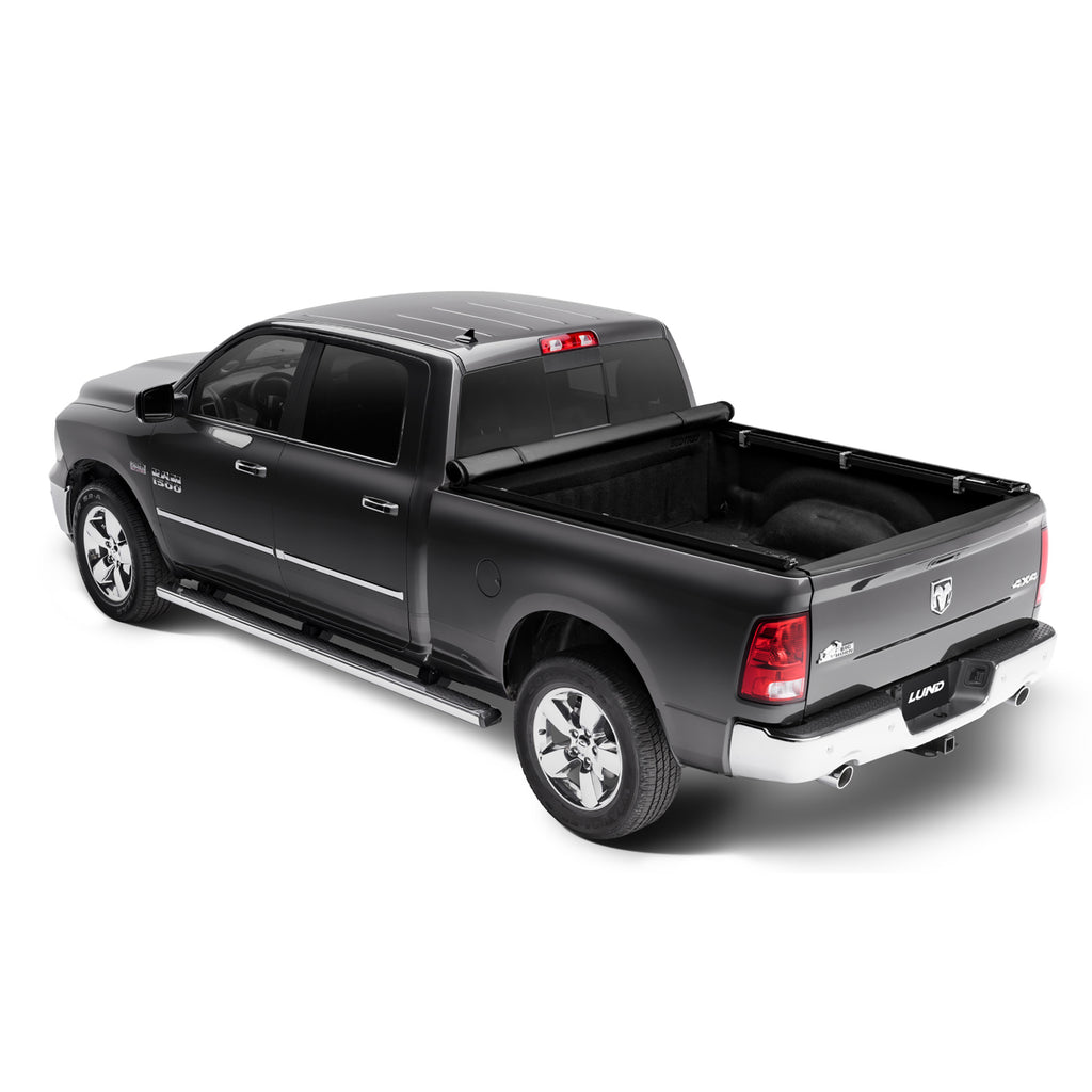 05-12-Dodge-Dakota-(5Ft.-Bed-WO-Utility-Track)-Genesis-Elite-Roll-Up-Tonneau-Cover---Black