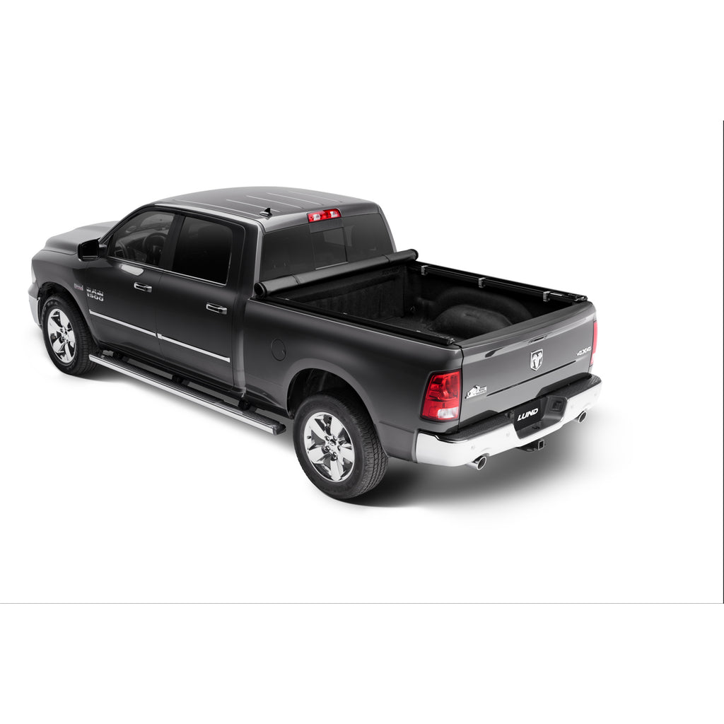 05-12-Dodge-Dakota-(5Ft.-Bed-WO-Utility-Track)-Genesis-Roll-Up-Tonneau-Cover---Black