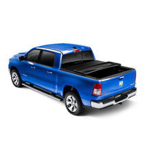 Load image into Gallery viewer, 05-12-Dodge-Dakota-(5Ft.-Bed-WO-Utility-Track)-Genesis-Elite-Tri-Fold-Tonneau-Cover---Black