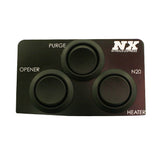 Nitrous Express 15777 CUSTOM SWITCH PANEL; C6 CORVETTE