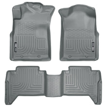 Load image into Gallery viewer, 05-13-Toyota-Tacoma-Weatherbeater-Combo-Grey-Floor-Liners