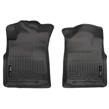 Load image into Gallery viewer, 05-15-Toyota-Tacoma-CrewExtendedStandard-Cab-Weatherbeater-Front-Black-Floor-Liners