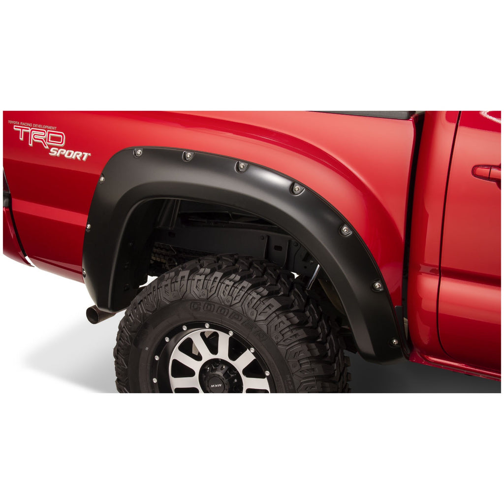 05-15-Toyota-Tacoma-Fleetside-Pocket-Style-Flares-2Pc-73.5In-Bed---Black