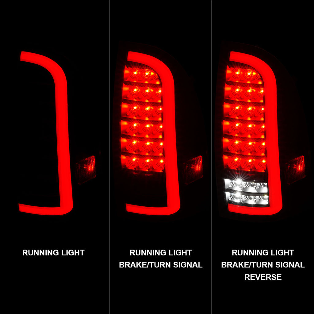 05-15-Toyota-Tacoma-Full-Led-Tail-Lights-WLight-Bar-Sequential-Black-Housing-Clear-Lens