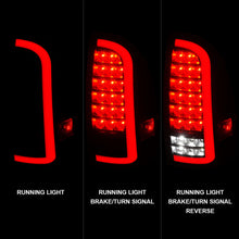 Load image into Gallery viewer, 05-15-Toyota-Tacoma-Full-Led-Tail-Lights-WLight-Bar-Sequential-Black-Housing-Clear-Lens