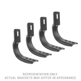 Go Rhino 6843465 OE Xtreme Cab Length Side Steps - MOUNTING BRACKETS ONLY