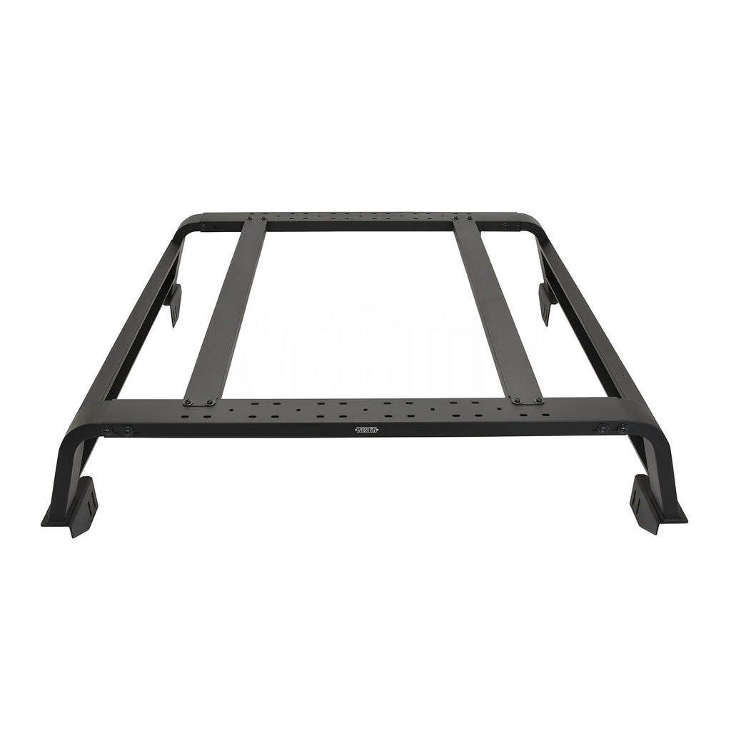 05-21-Toyota-Tacoma-6Ft-Bed-Overland-Cargo-Rack---Textured-Black